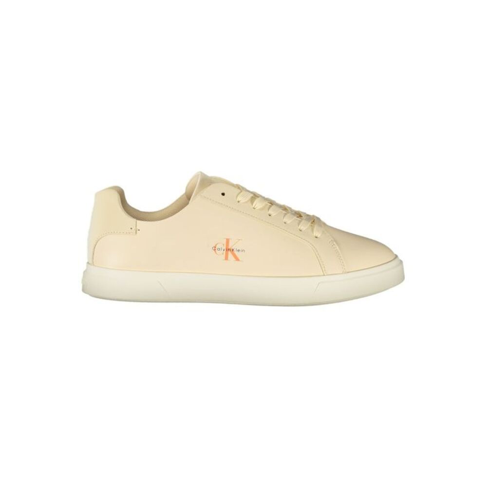 Calvin Klein Beige Polyurethane Women's Women's Sneaker